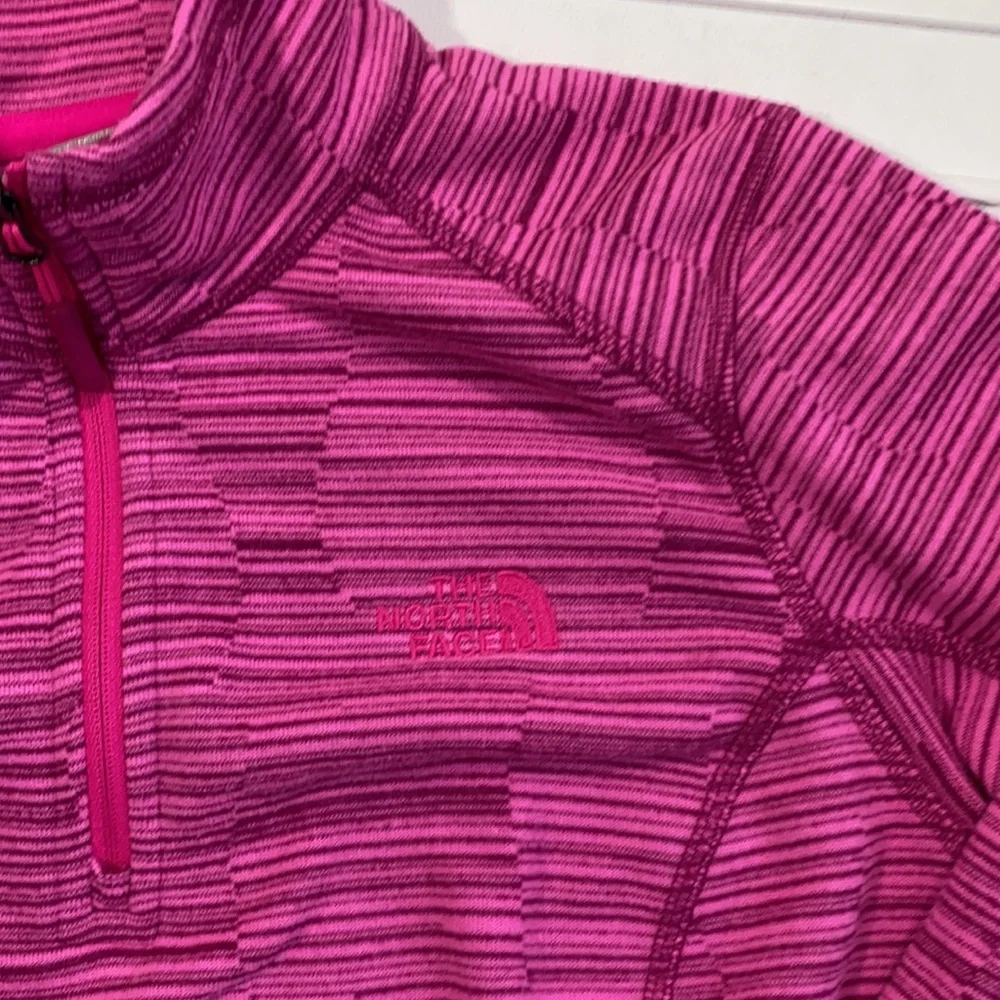 The North Face Women’s Fleece Quarter Zip Pink S - Picture 3 of 8